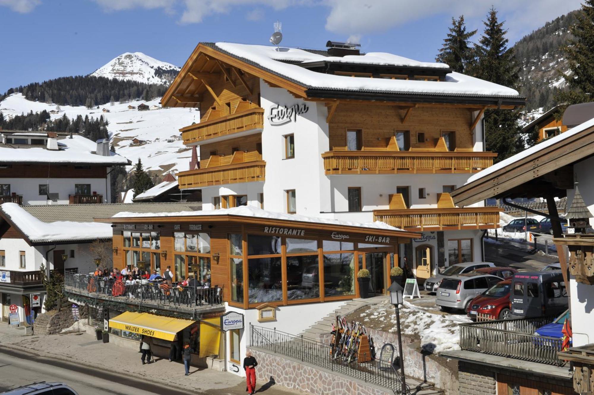 Hotel Europa Dolomites Selva di Val Gardena Esterno foto